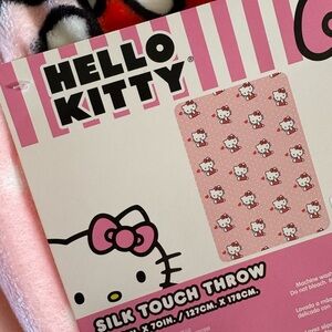 Hello Kitty Pink Silk Touch Blanket